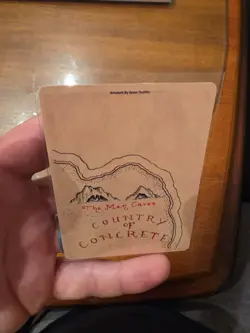 Country Of Concrete The Man Caves Art Card Divorced Dads - Image 3