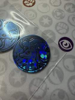 2x Alolan Ninetales Coin Pokemon Card TCG Collector Coins - Image 3