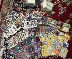 Huge Mixed Trading Card Lot Pokemon Yugioh Sports Cards - Image 1