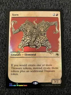 Magic The Gathering MTG - Xorn (Showcase) Foil - AFR - Image 1