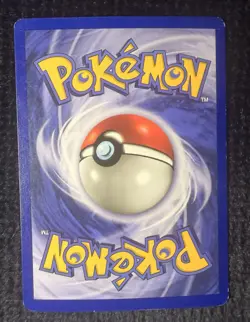 Mr. Mime Shiny Holographic Pokemon Card Psychic Type base Set 90s Playing Card - Image 2