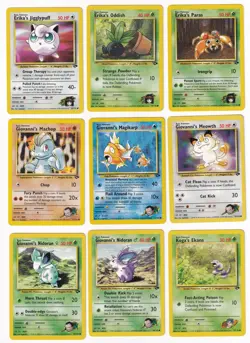 Pokemon Gym Challenge COMPLETE SET Common Vintage WOTC 43 Card Lot MP-NM - Image 3