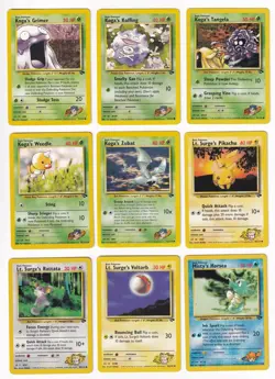 Pokemon Gym Challenge COMPLETE SET Common Vintage WOTC 43 Card Lot MP-NM - Image 4