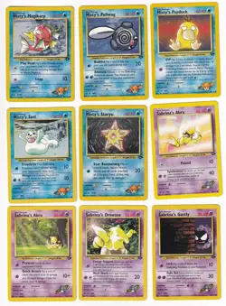 Pokemon Gym Challenge COMPLETE SET Common Vintage WOTC 43 Card Lot MP-NM - Image 5