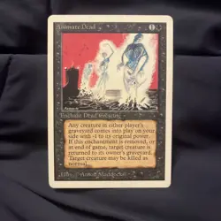 Animate Dead (Unlimited) NM/LP MTG - Image 1