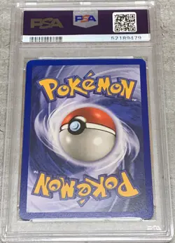 Pokemon Card Shadowless Pikachu Yellow Cheeks PSA 9 Mint, Base Set #58 WOTC 1999 - Image 2