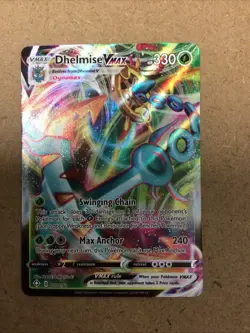 Dhelmise Vmax 010/072 Shining Fates- NM Ultra Rare Full Art Pokemon Card - Image 1