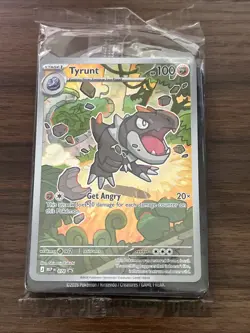 Tyrunt 070 Promo Card SEALED Prefect Order Etb Promo Full Art NM - Image 1