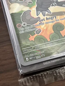 Tyrunt 070 Promo Card SEALED Prefect Order Etb Promo Full Art NM - Image 3