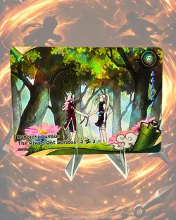 Naruto Kayou English Series 2 Card - Kunoichi Rumble - NRSA02-R-045L1 Pack Fresh - Image 1