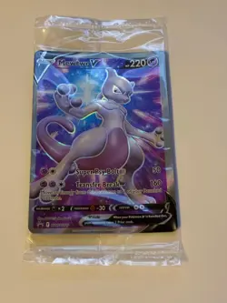 Mewtwo V SWSH229 SWSH: Sword & Shield Promo Cards Holo- Factory Sealed - Image 1