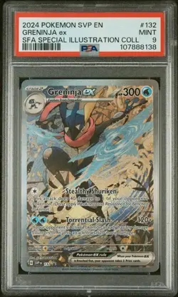 Greninja ex 132 Sv: Scarlet & Violet Promo Cards Holo - Image 1