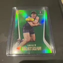 2026 AFL Select Footy Stars Hobby Green Base Foil - Andrew Brayshaw G53 0 9/60 - Image 1