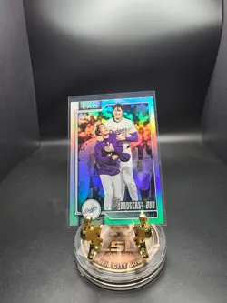 2026 Topps Series 1 - Shohei Ohtani, Yoshinobu Yamamoto #265 Rainbow Foil - Image 1