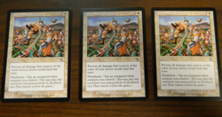 MTG Judgment White Common Prismatic Strands x3 UNPLAYED Near Mint Cond - Image 1