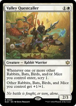 MTG-Valley Questcaller Bloomburrow(NM)#36 - Image 1