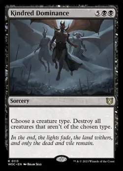Kindred Dominance - Wilds of Eldraine Commander [Near Mint] - Image 1