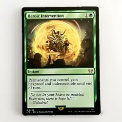 Heroic Intervention LTC 249 MTG LOTR Commander NM - Image 1
