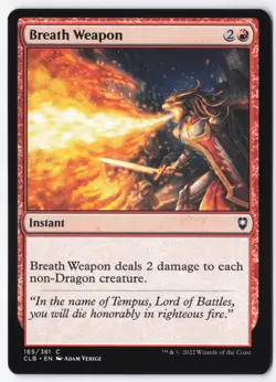 Breath Weapon Normal C Commander Legends: Battle for Baldur's Gate 165 NM - Image 1