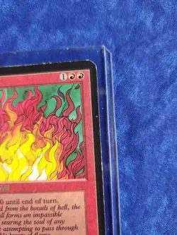 Wall of Fire Limited Edition ALPHA MTG Magic The Gathering - Image 3