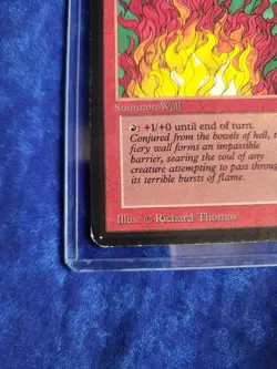 Wall of Fire Limited Edition ALPHA MTG Magic The Gathering - Image 5