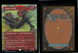 Spider-Punk (Borderless) 210 Marvel's Spider-Man Magic: The Gathering Foil NM - Image 3