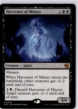 Harvester of Misery Outlaws of Thunder Junction: the Big Score Regular NM M 0009 - Image 1