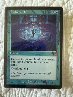 MTG Cyclonic Rift (Retro Frame) Magic The Gathering - Image 1