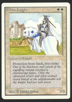 ***Unlimited White Knight** MTG Unlimited Magic Kid Icarus - Image 1