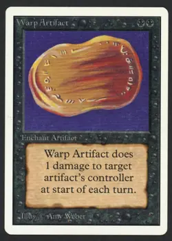 ***Unlimited Warp Artifact** MTG Unlimited Magic Kid Icarus - Image 1