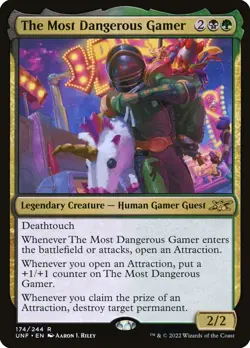 MTG The Most Dangerous Gamer ** Unfinity ** English (NM) - Image 1