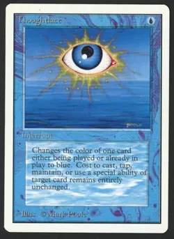 ***Unlimited Thoughtlace (Edge Ding)** MTG Unlimited Magic Kid Icarus - Image 1