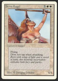 ***Unlimited Serra Angel** MTG Unlimited Magic Kid Icarus - Image 1