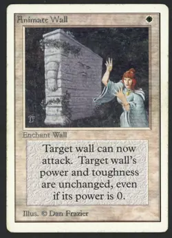 ***Unlimited Animate Wall** MTG Unlimited Magic Kid Icarus - Image 1