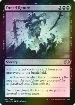 MTG Dread Return Foil ** Double Masters ** English (NM) - Image 1