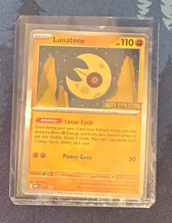 Lunatone (004) Mega Evolution Promo​ - Near Mint Pokemon TCG - Image 1