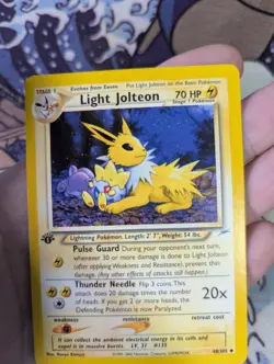 Light Jolteon - 48/105 1st Edition - Pokemon Neo Destiny Rare Card NM - Image 3