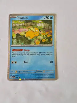 Psyduck 007 Cosmos Holo Promo ME: Mega Evolution Promo Pokemon Holo Near Mint - Image 1
