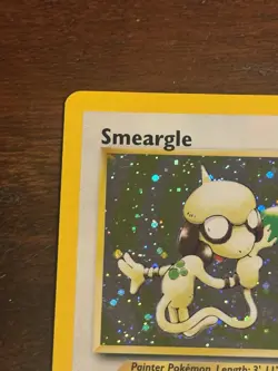 Pokemon Neo Discovery Smeargle TCG 11/75 Holo Unlimited Rare (Swirl) - Image 2