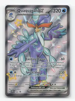 Pokemon TCG - Quaquaval ex 084 Near Mint Holo Promo Scarlet & Violet Promo - Image 1
