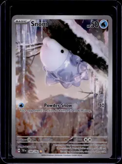 2024 Pokemon Temporal Forces Snom #168/162 - Image 1