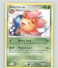 CHERRIM 6/17 UNCOMMON POP SERIES 8 POKEMON LIGHTLY PLAYED - Image 2