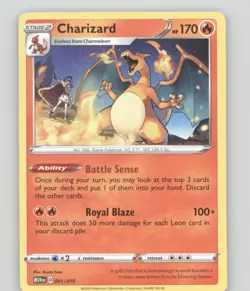 CHARIZARD 001/015 PROMO MCDONALD'S PROMOS 2024 POKEMON LIGHTLY PLAYED - Image 2