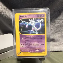 Pokemon Mewtwo Expedition Base Set 56/165 Basic 70 HP 20+ Psychic 2002 Regular - Image 1