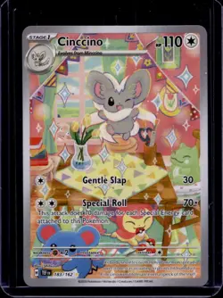 2024 Pokemon Temporal Forces Cinccino #183/162 - Image 1