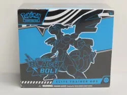2025 Pokemon Scarlet & Violet Black Bolt Factory Sealed ETB Elite Trainer Box - Image 1