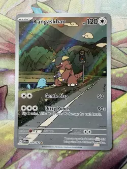 Kangaskhan 204/182 Pokemon TCG Illustration Rare Destined Rivals SV10 - Image 1