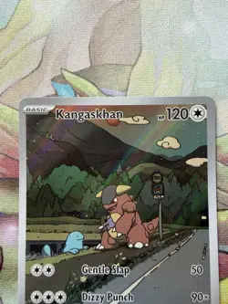 Kangaskhan 204/182 Pokemon TCG Illustration Rare Destined Rivals SV10 - Image 3