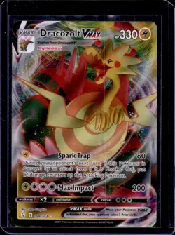 2021 Pokemon SWSH Evolving Skies Dracozolt VMAX #059/203 - Image 1