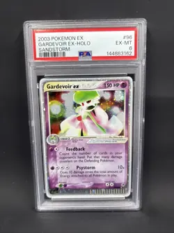 2003 POKEMON EX SANDSTORM #96 GARDEVOIR EX-HOLO PSA 6 - Image 1
